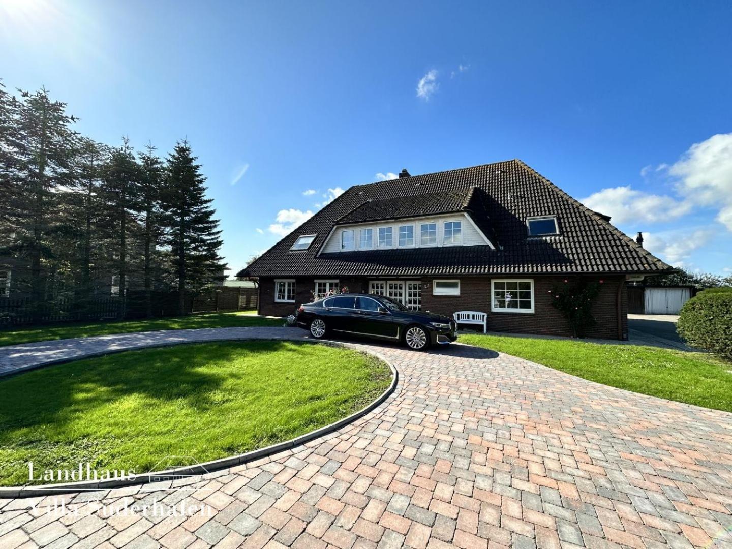 Landhaus Villa Suederhafen - Kleiner Luxus Nordstrand Buitenkant foto